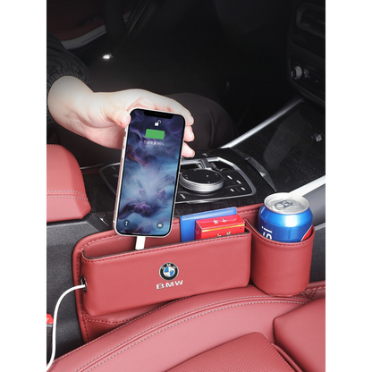 🔥HOT SALE 50% OFF 💖Car Leather Cup Holder Gap Bag